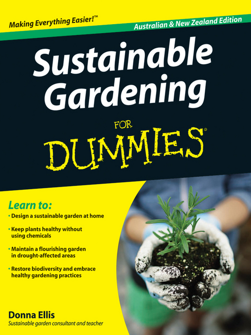 Cover image for Sustainable Gardening For Dummies